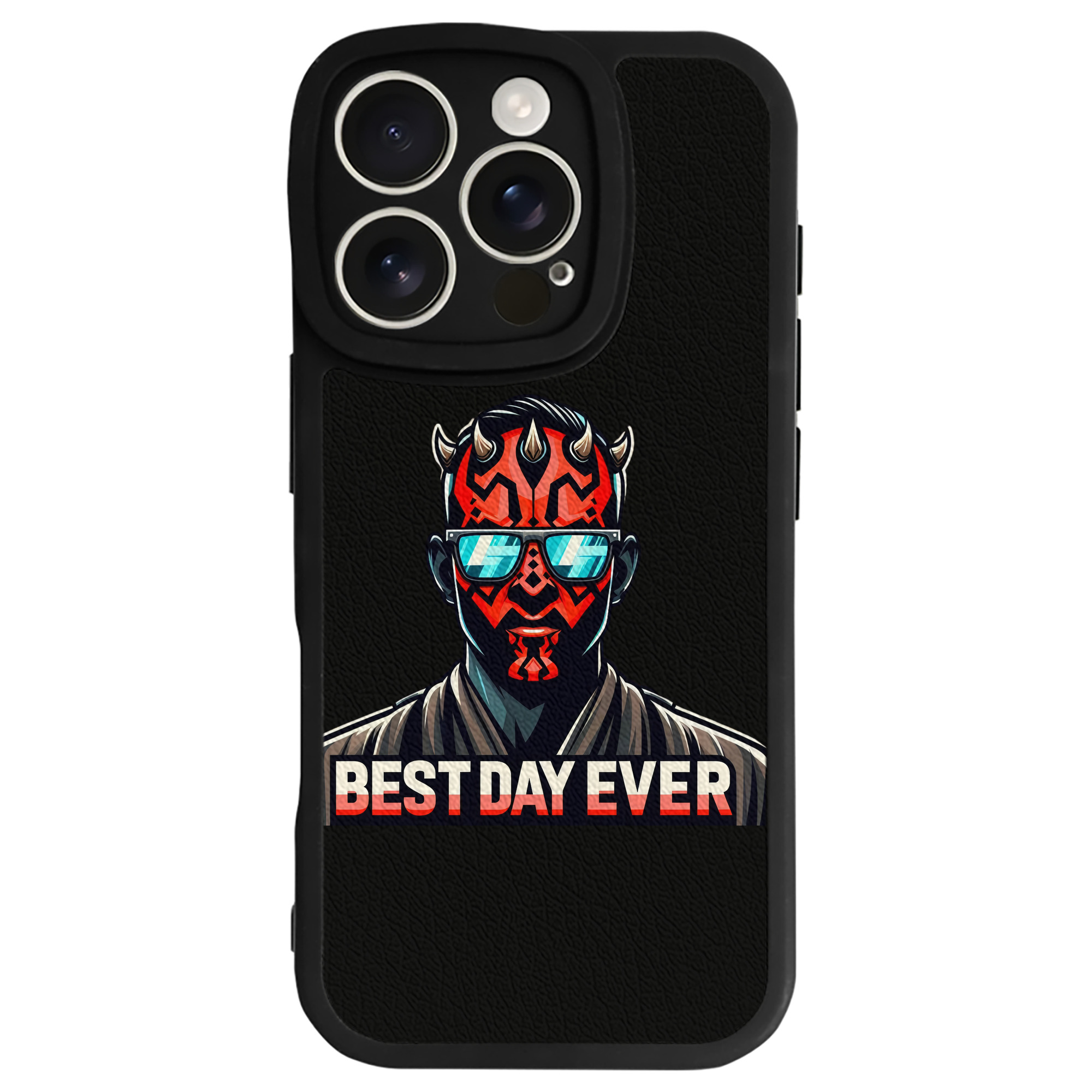 （画像用） スター・ウォーズ Star Wars 【iPhone 16シリーズ対応】シリコンスマホケース（レザー調） 材質：シリコン